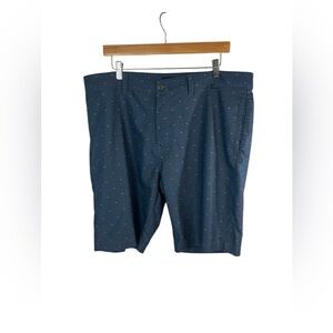 Travis Mathew mens blue and‎ gray golf shorts size 38